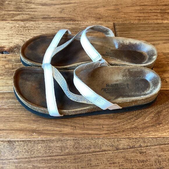 NAOT Hawaii Rhinestone Strappy Slide Sandals Size 41 - Picture 5 of 10